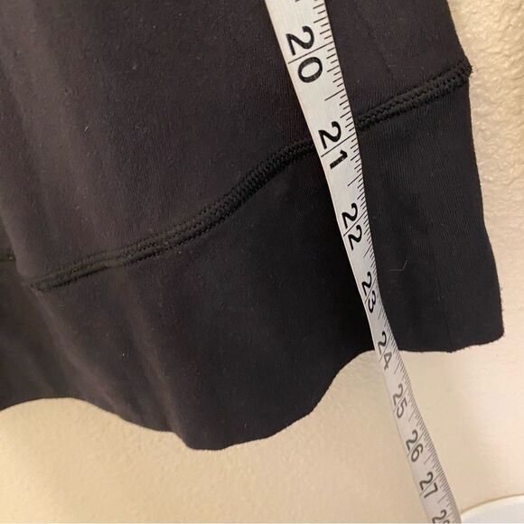 Lululemon Think Fast W3H68S Pullover top Stripe Black White fitted long sleeve 6 - Picture 9 of 12